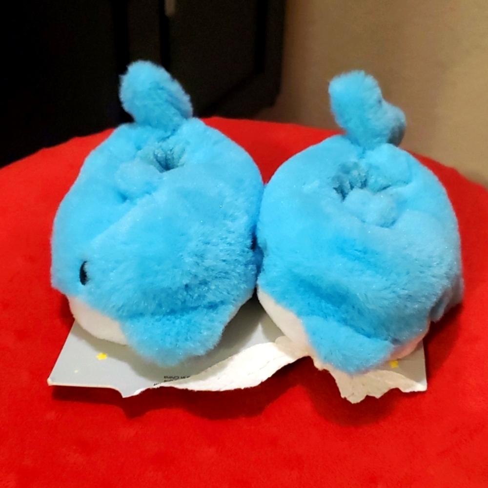 Adorable dolphin booties